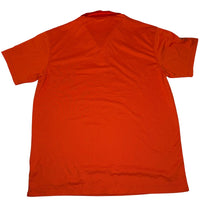 Nike Golf Polo Shirt Mens XXL Orange Dri-Fit Performance Short Sleeve