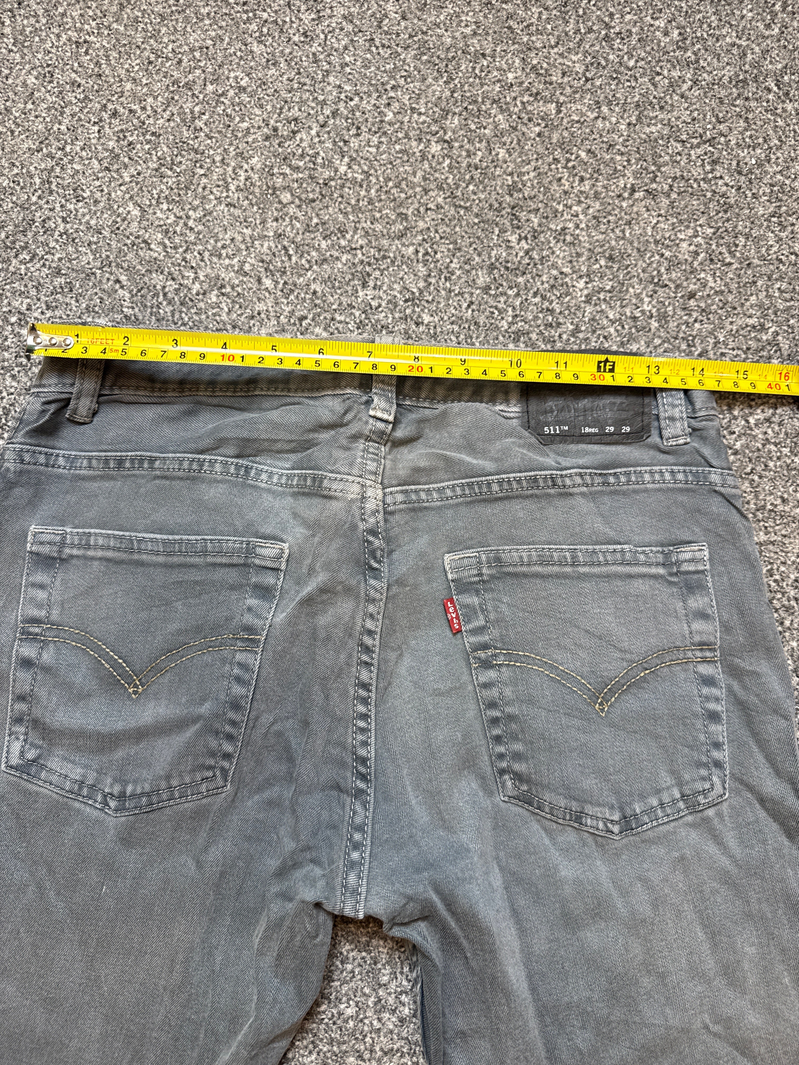 Levi’s Women’s 511 Vintage Grey Slim Fit Jeans – P390