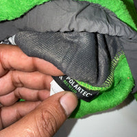 The North Face Denali Fleece Jacket Green/Black Boys L (14/16) Polartec Full Zip