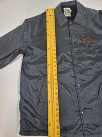 Weather Breaker Vintage Coach Jacket Sherpa Lined Warsaw Tigers Black XL