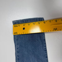 Lee Regular Fit Mid Rise Straight Leg Jeans Flex Motion Stretch Blue Size 2 Medium