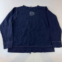 Harley-Davidson Women’s Blue Sweatshirt Top XL Embroidered Eagle Logo Drawstring Hem