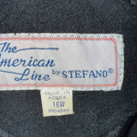 The American Line by Stefano Fringed Suede Cropped Jacket (Size 16W)