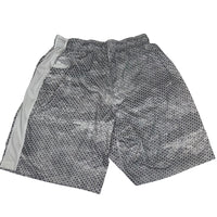 Nike Dri-FIT Mens Athletic Shorts Snakeskin Print Black Grey Size L