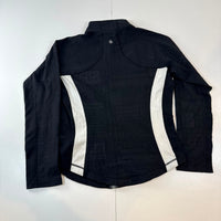 Lululemon Cropped Zip-Up Track Jacket with Motivational Print (Size 10)