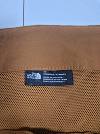 The North Face Belted Hiking Shorts Caramel Brown Stretch Gorpcore Size US 12 UK 16