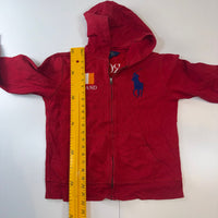 Polo Ralph Lauren Ireland Big Pony Zip Hoodie Red Youth L (14–16) Searchmckl #3