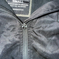 Ecko Unltd Track Jacket Black Grey Colourblock Rhino Graphic Zip Up Size S