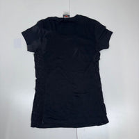 Harley Davidson T-Shirt Black Lace Side Panel Fitted Size M Womens