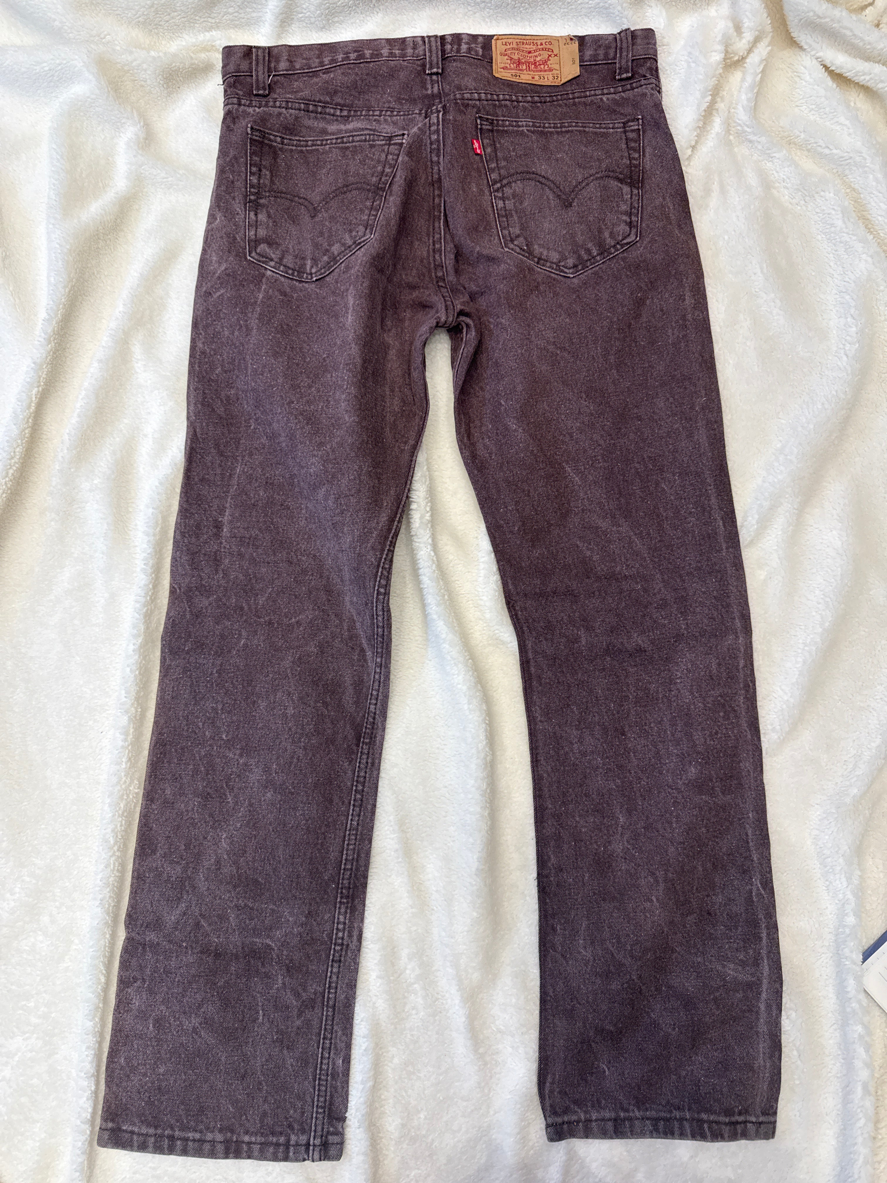 Vintage Levi's 501 XX, USA Made Denim Jeans -  W36 L30