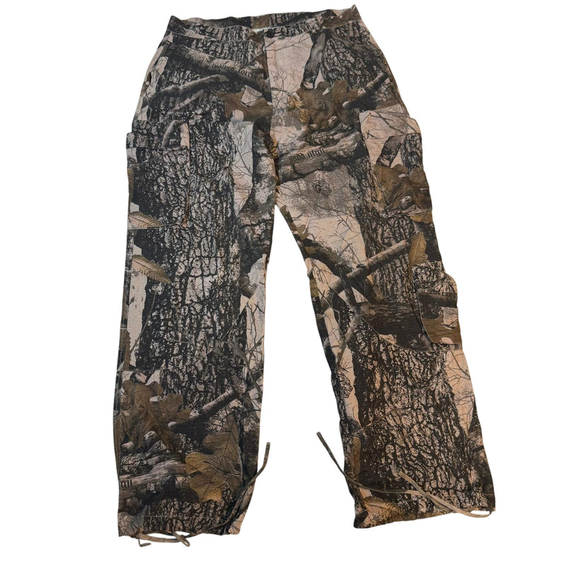 Wolves Forever Camo Cargo Trousers Limited Edition Wolf Logo Size W34