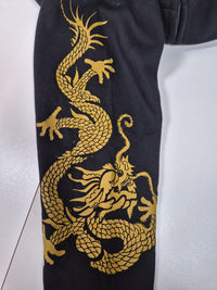 Five Finger Death Punch Dragon Print Zip Hoodie Black Size XL