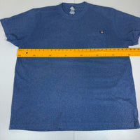Dickies Pocket T-Shirt Denim Blue Oversized Workwear Mens Size 3XL