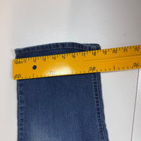 Riders by Lee Capri Jeans Womens W36 Blue Wash Midrise Stretch Denim