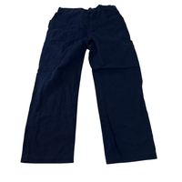 Carhartt Navy Ripstop Cargo Work Trousers Elastic Waist Utility Pants Carpenter Outdoor