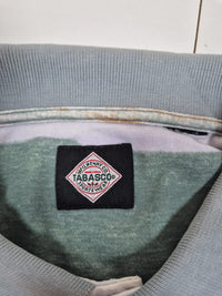 Tabasco Sportswear Beach Print Polo Shirt Star Hill Golf Club Size XL/XXL