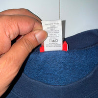Vintage Coca-Cola Embroidered Crewneck Sweatshirt Navy Oversized Size XL