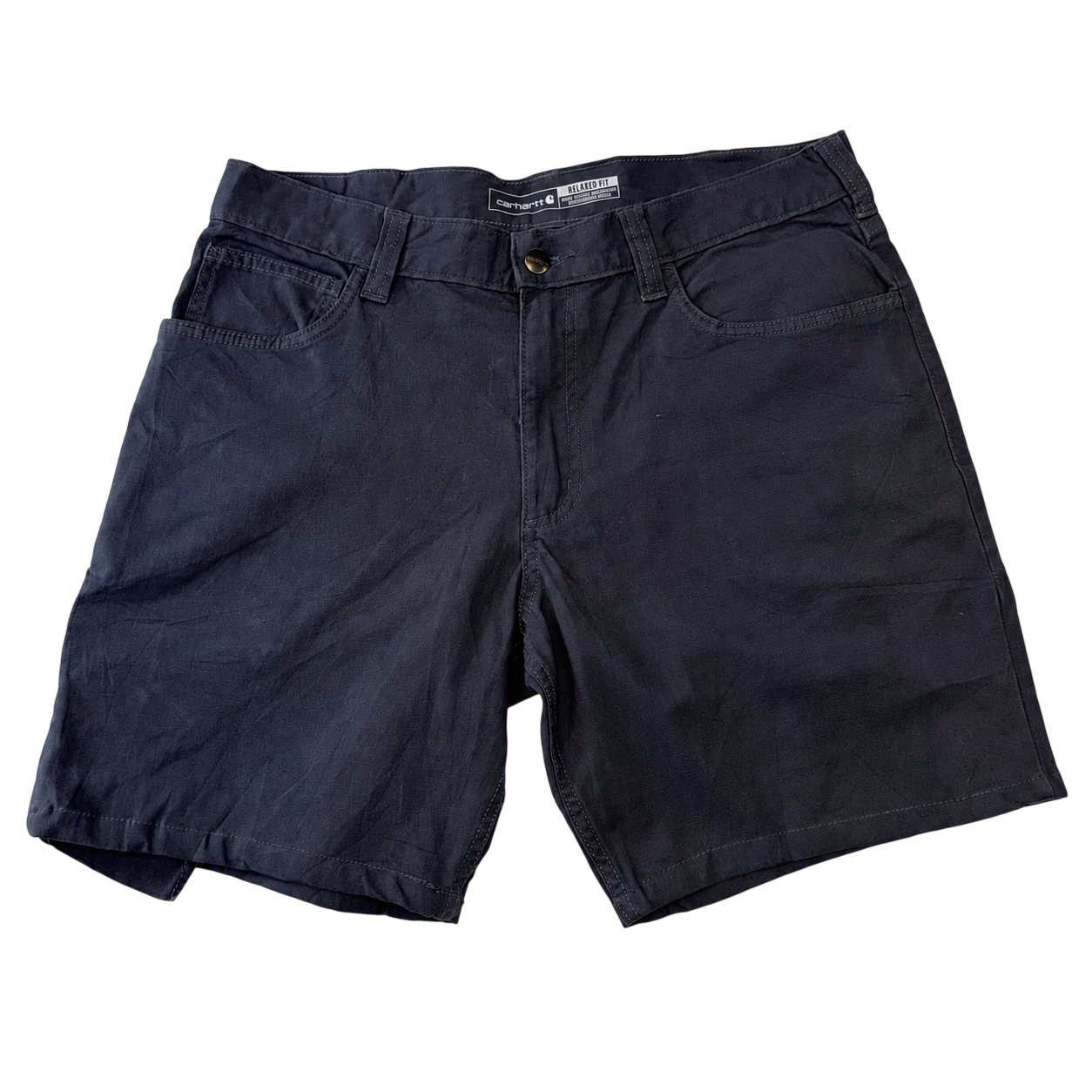 Carhartt Rugged Flex Relaxed Fit Work Shorts – Grey – W34