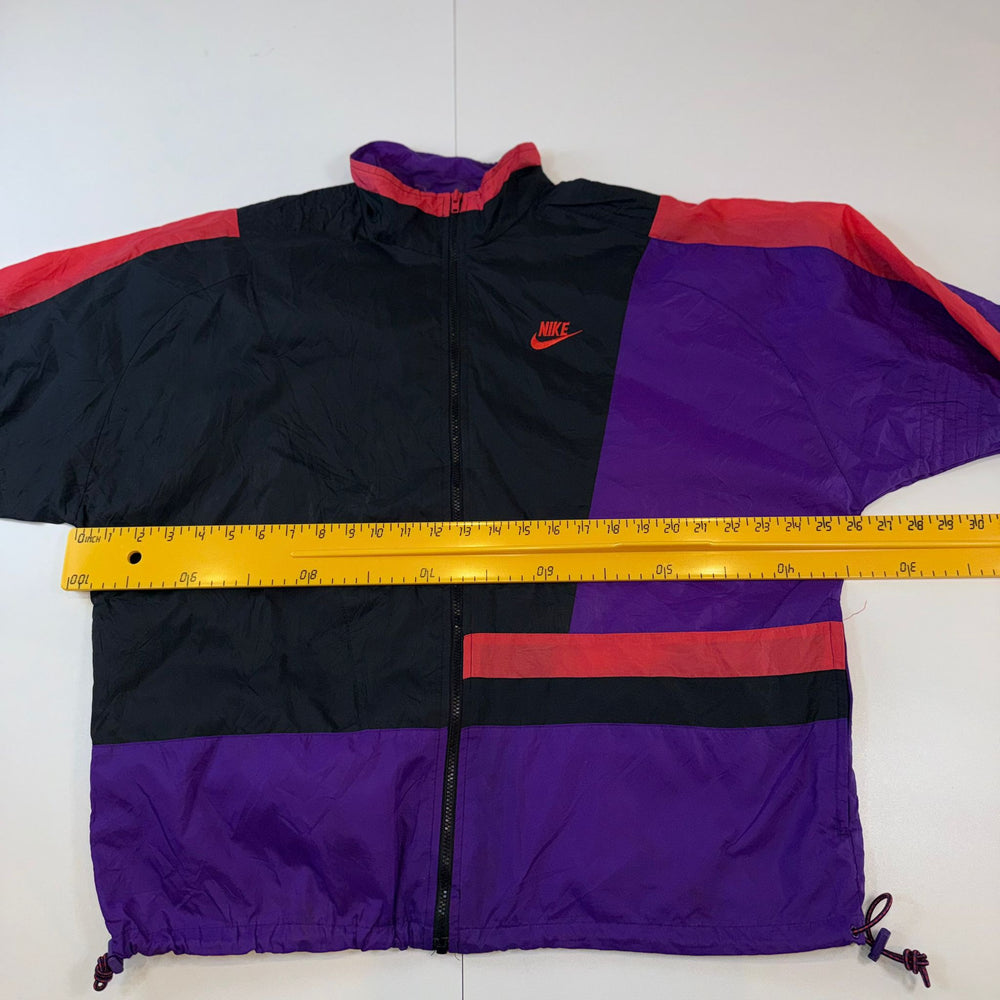 Vintage 90s Nike Colour Block Windbreaker Jacket