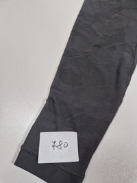 Lululemon Leggings Camo Mesh Panel Charcoal Grey High Rise Size 10