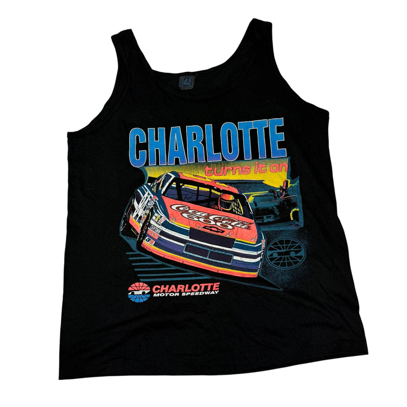 Crowders Creek NASCAR Charlotte Motor Speedway Tank Top Black Size 2X