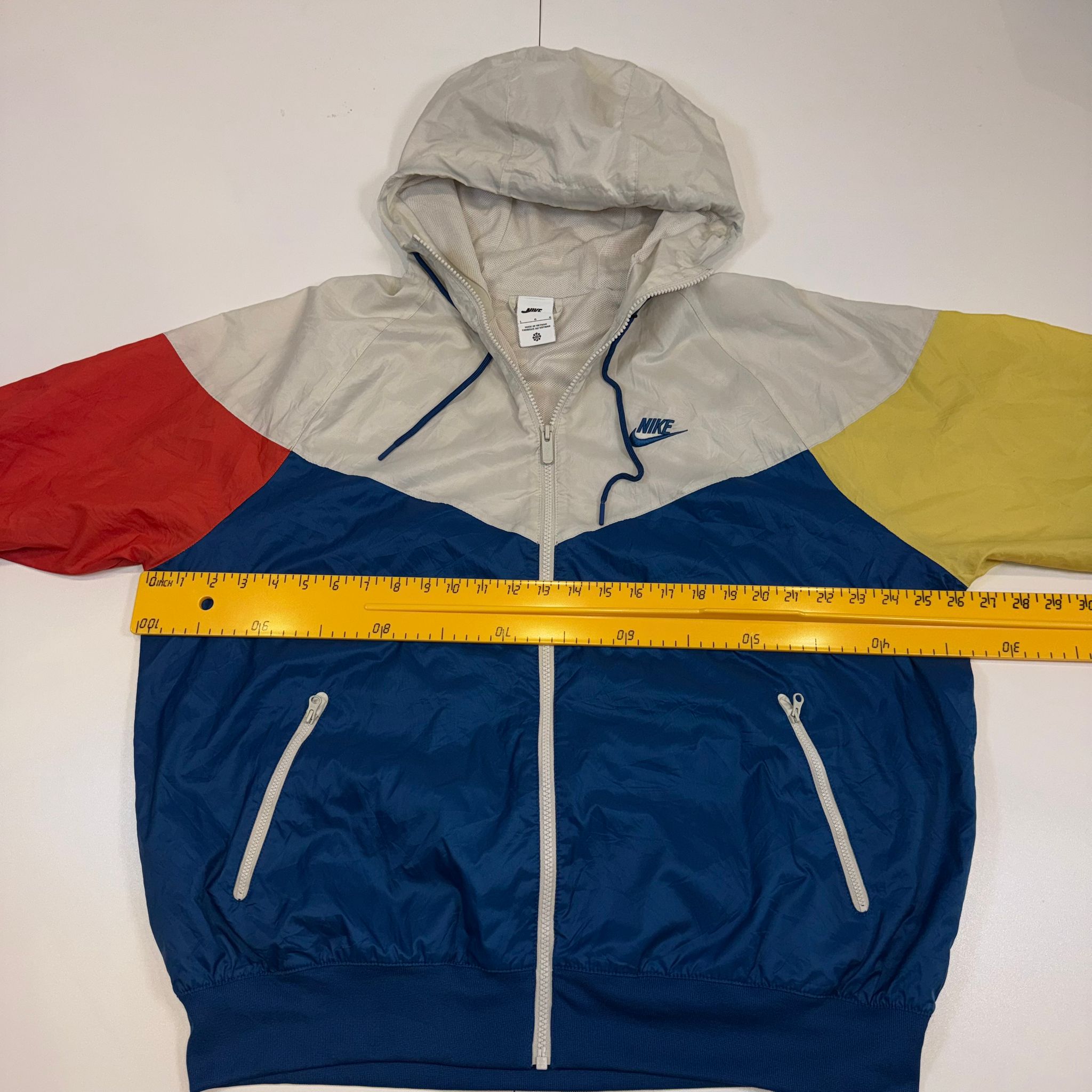 Vintage Nike Windbreaker Jacket Hooded Colourblock