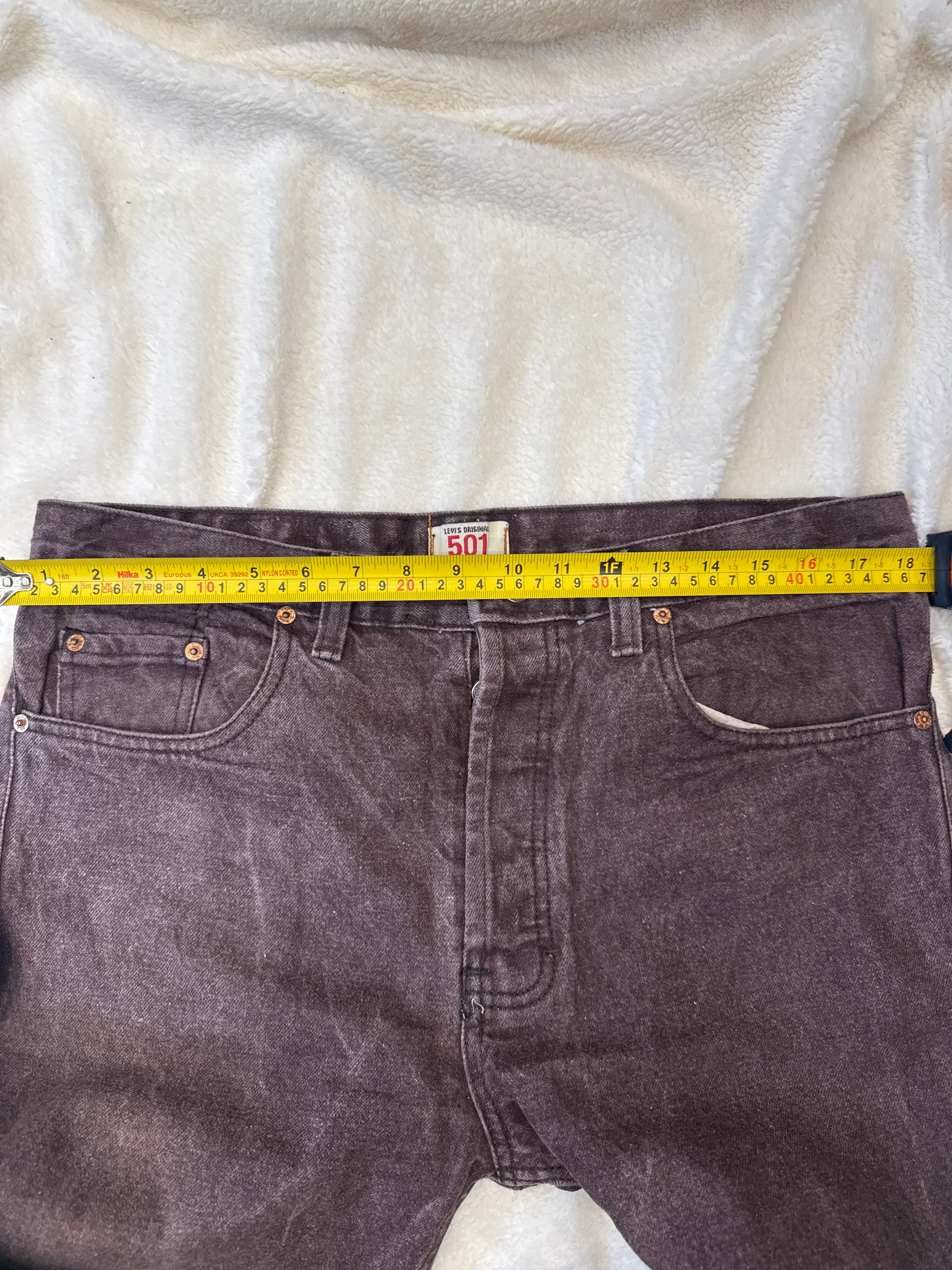 Vintage Levi's 501 XX, USA Made Denim Jeans -  W36 L30
