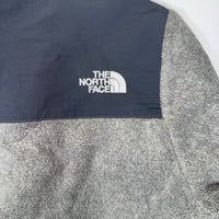 The North Face Denali Fleece Jacket Grey Navy Full Zip Womens Size S