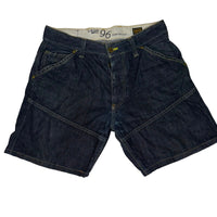 G-Star Raw Elwood 5620 Denim Carpenter Shorts Dark Wash Size 34