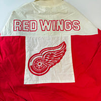 Detroit Red Wings Collared Pullover Sweatshirt (Adult Large)