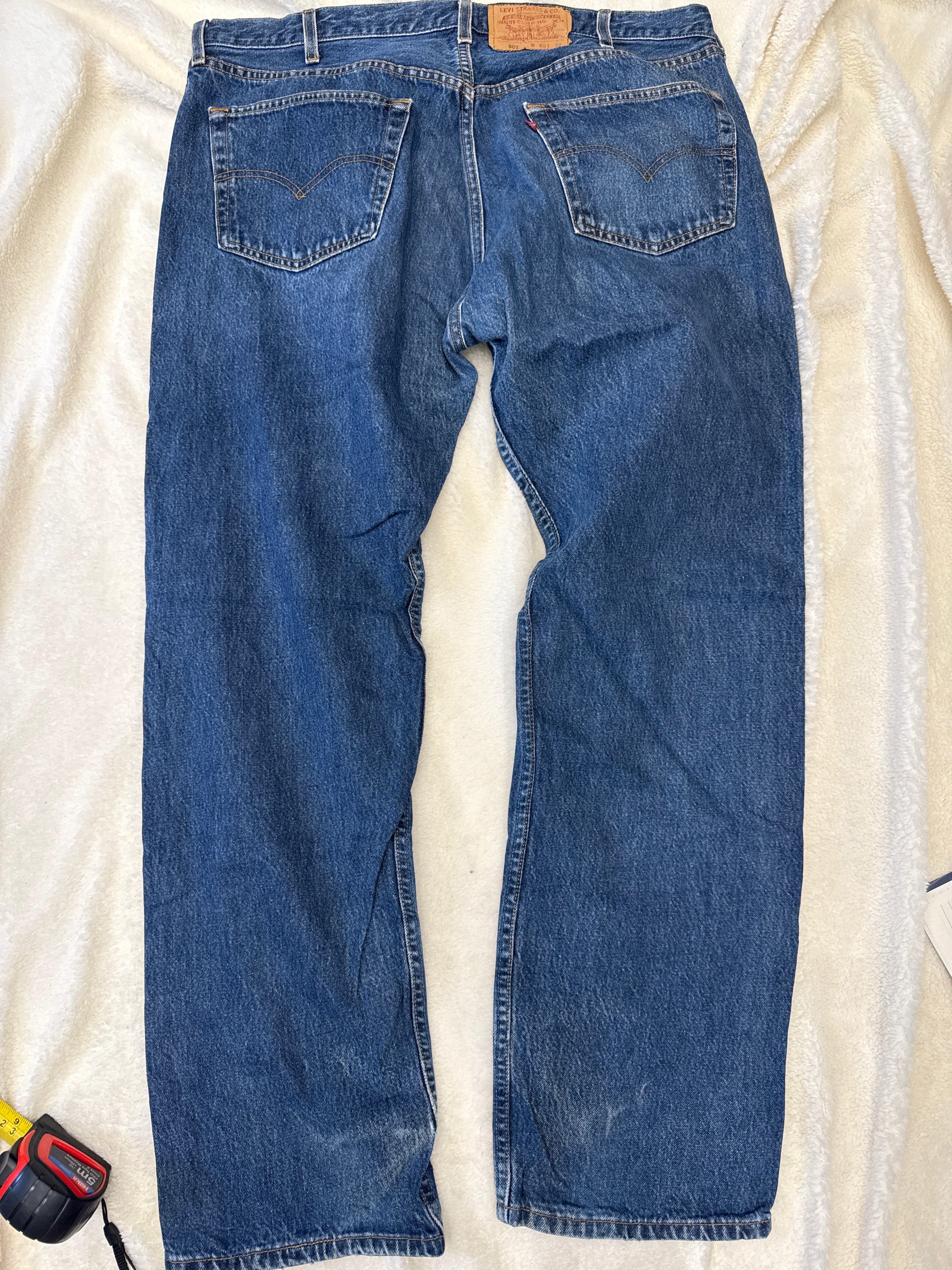 Vintage Levi's 501 XX, USA Made Denim Jeans - Blue - W40 L32