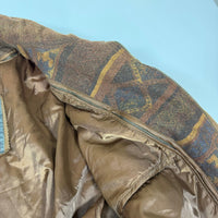 Adventure Bound By Wilsons Leather Bomber Jacket Tan Thinsulate Size M