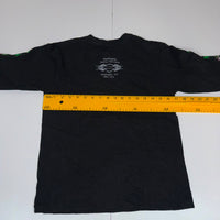 Harley-Davidson Long Sleeve T-Shirt Christmas Holly Graphic Black Size S