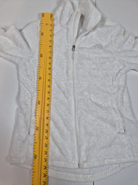 The North Face Osito Fleece Jacket White Full Zip Plush Womens Size M
