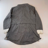 Lululemon Grey Fleece Zip-Up Jacket Size 12 | Longline Athletic Sweater Jacket