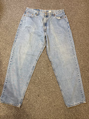 Levi’s Women’s 560 Loose Fit Straight Leg Blue Jeans – P448