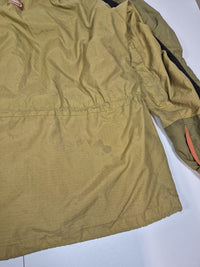 Ecko Unltd Hooded Technical Parka Olive Khaki Streetwear Size L
