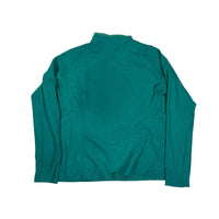 The North Face Fleece Quarter Zip Pullover Teal Womens Size M