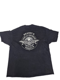 Harley-Davidson Graphic T-Shirt Black Biker Dealership Print Size 3XL