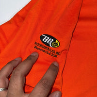 Nike Golf Polo Shirt Mens XXL Orange Dri-Fit Performance Short Sleeve
