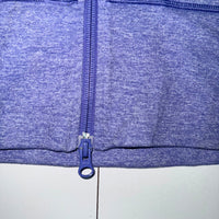 Lululemon Scuba Hoodie Full Zip Purple Fleece Lined Size 6