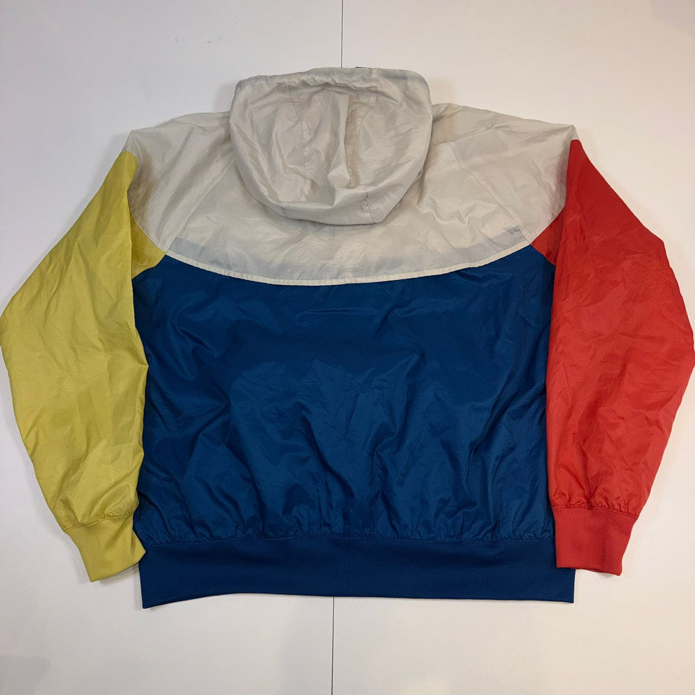 Vintage Nike Windbreaker Jacket Hooded Colourblock