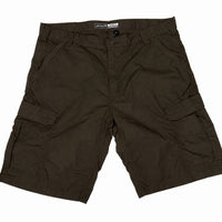 Carhartt Force Cargo Shorts Olive Brown Ripstop Relaxed Fit Mens Size 40