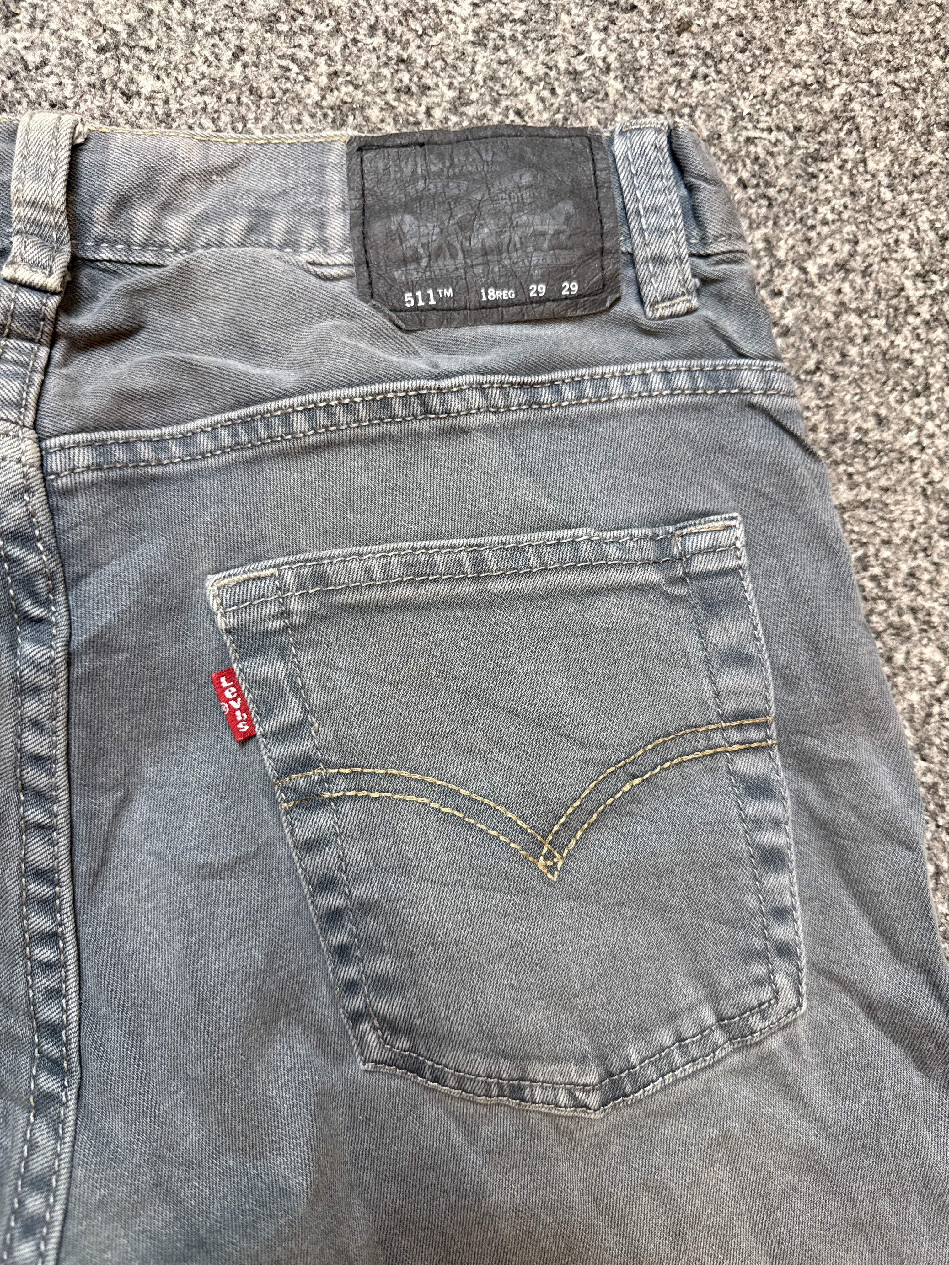 Levi’s Women’s 511 Vintage Grey Slim Fit Jeans – P390