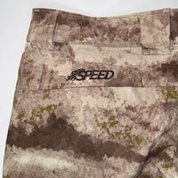 Browning Speed Camo Hunting Trousers Tan Softshell Stretch Size 36 Mens