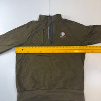 RLX Ralph Lauren Quarter Zip Performance Sweatshirt – Olive Green – Size Large (L/G)
