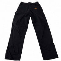 Carhartt Carpenter Trousers – Black – Size 29x30