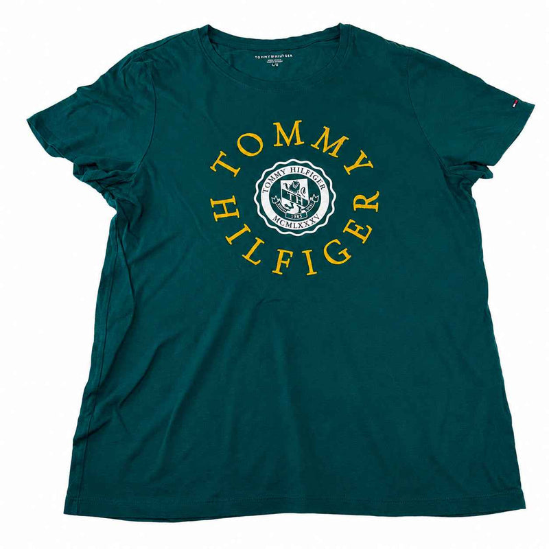 Tommy Hilfiger Crest Logo Graphic T-Shirt – Size L