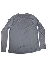 Nike Running Dri-FIT Long Sleeve Top Grey Reflective Swoosh Mens Size L