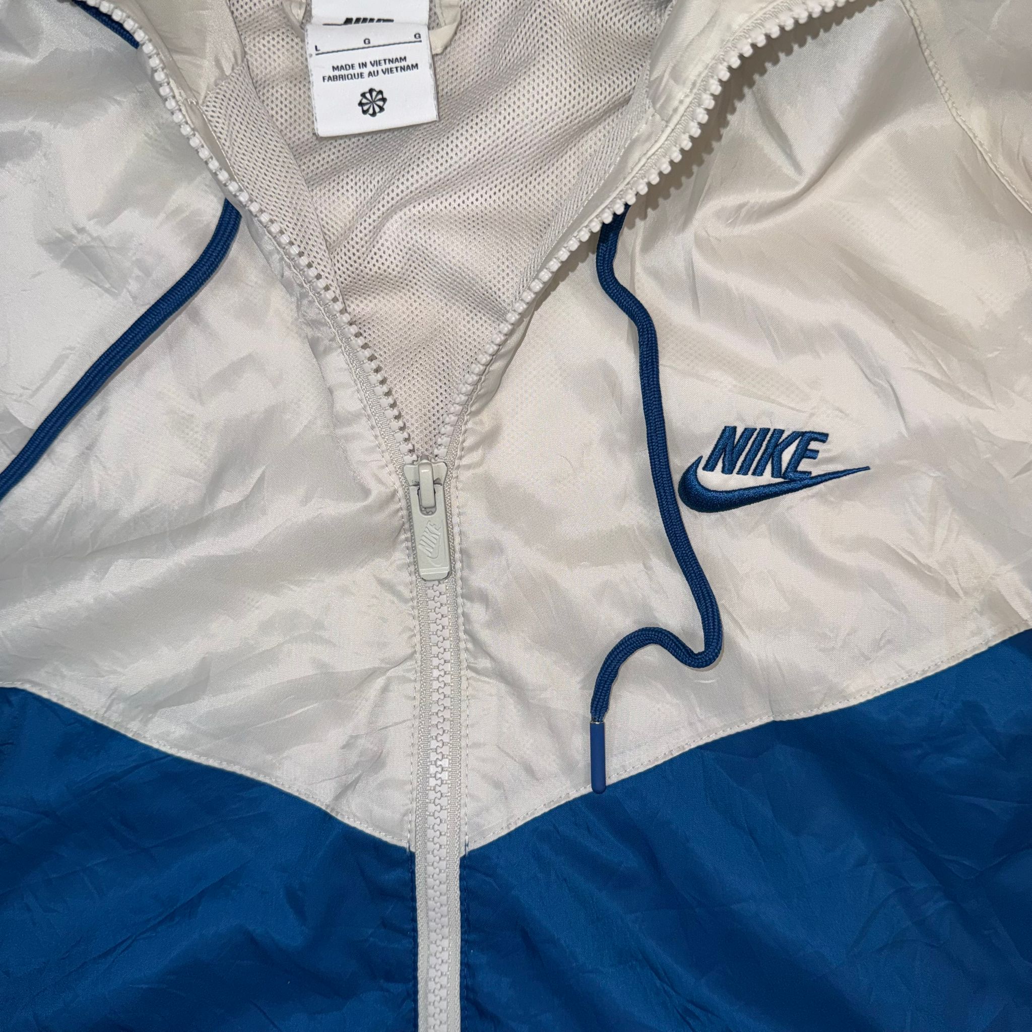 Vintage Nike Windbreaker Jacket Hooded Colourblock